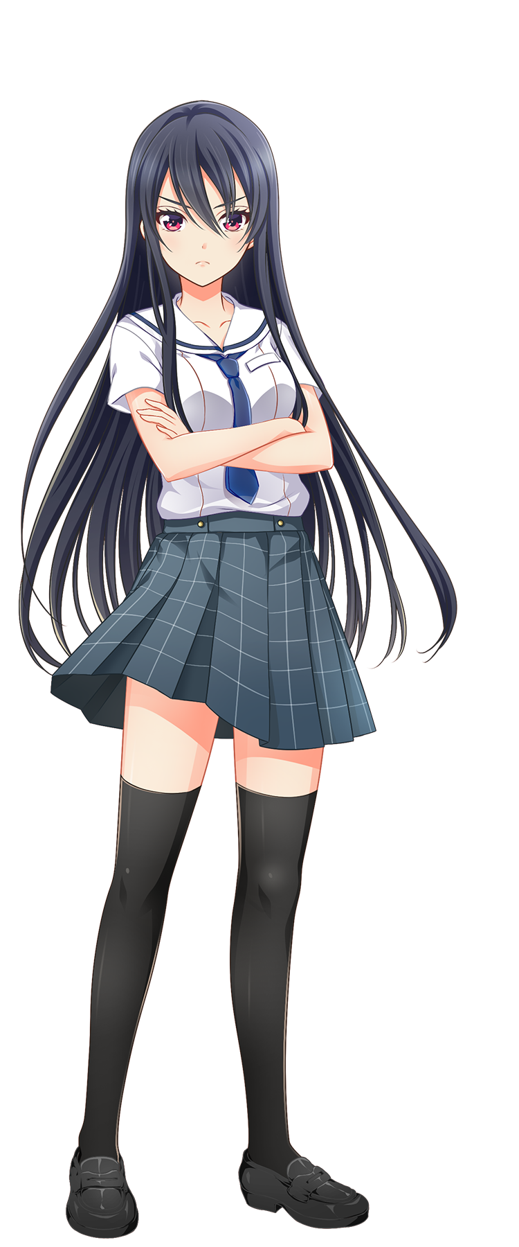 制服姿の東雲 龍
