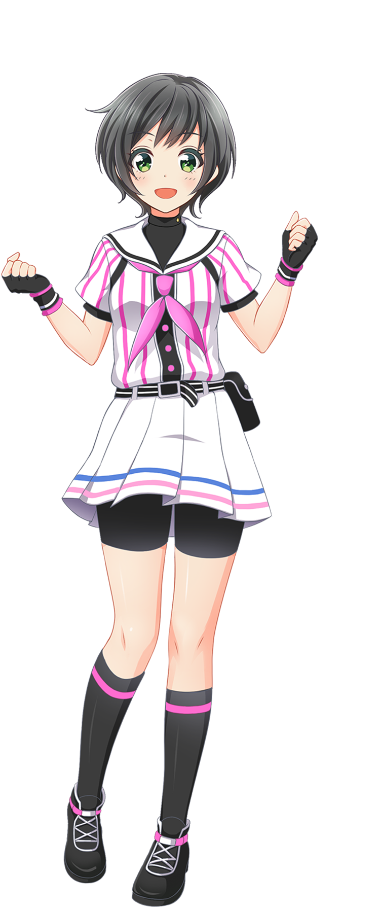 ユニフォーム姿の河北 智恵