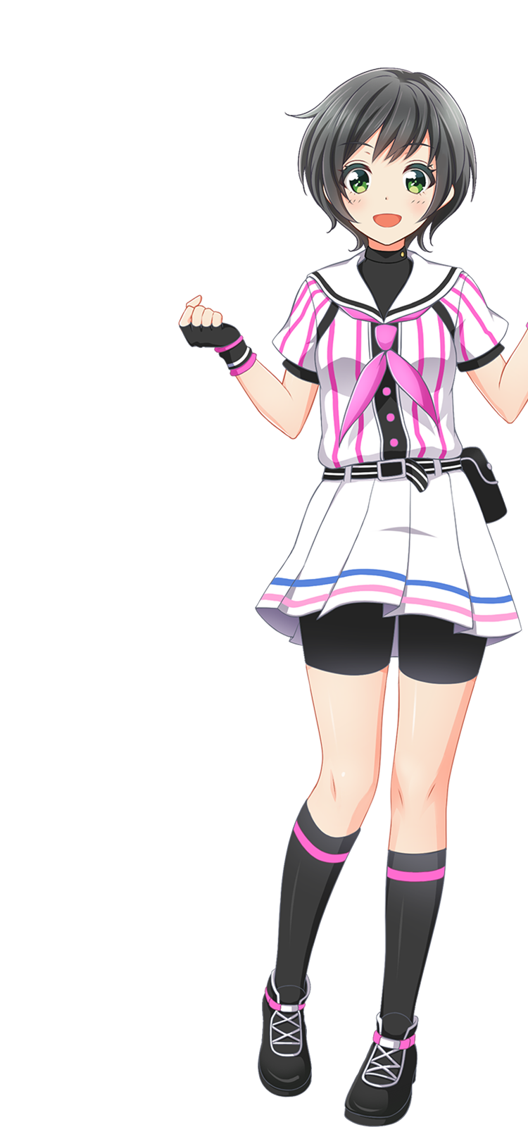 ユニフォーム姿の河北 智恵