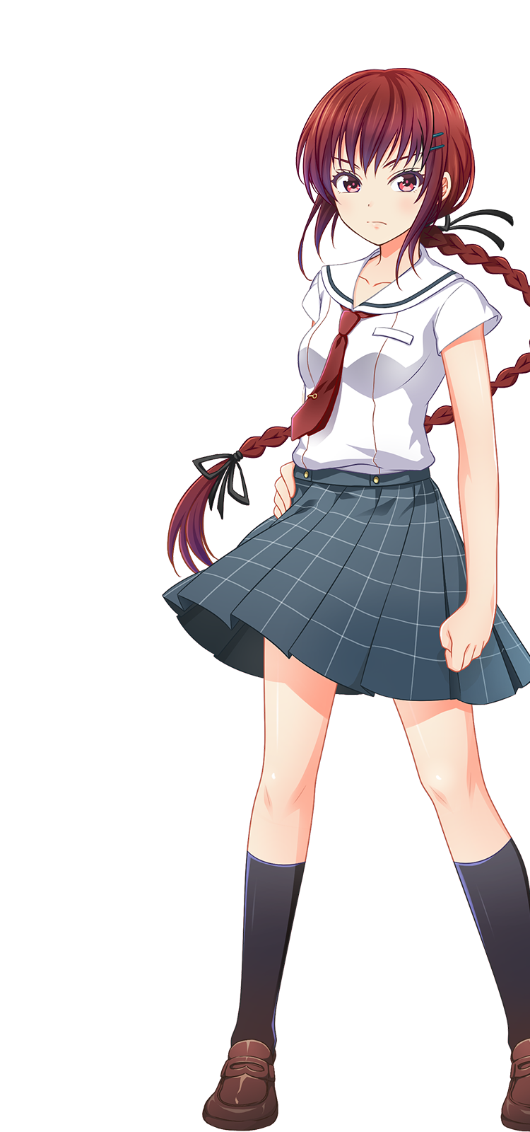 制服姿の倉敷 舞子