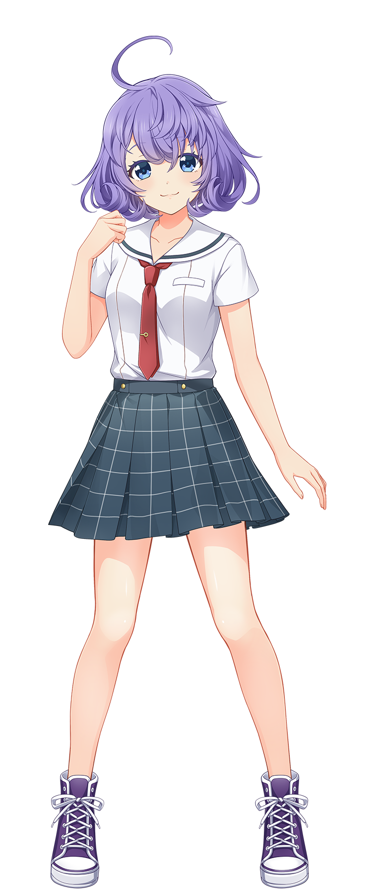 制服姿の阿佐田 あおい