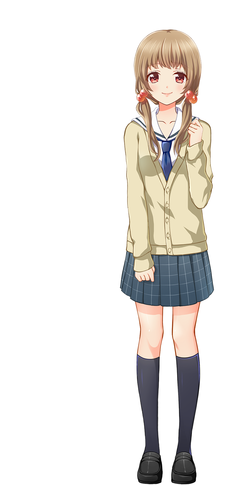 制服姿の直江 太結