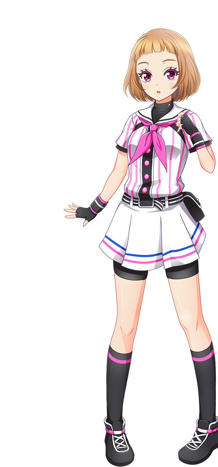ユニフォーム姿の天草 琴音
