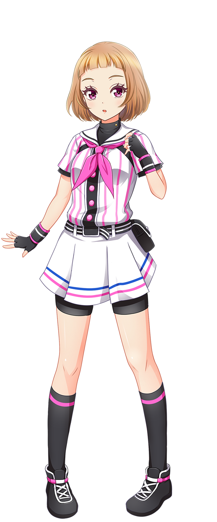 ユニフォーム姿の天草 琴音