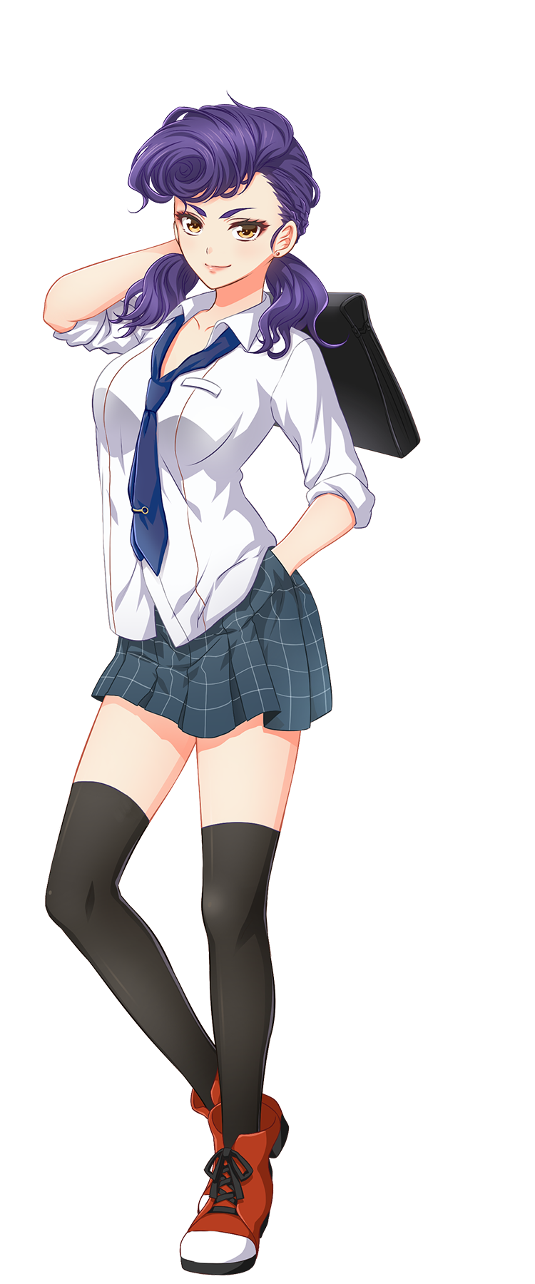 制服姿の泉田 京香