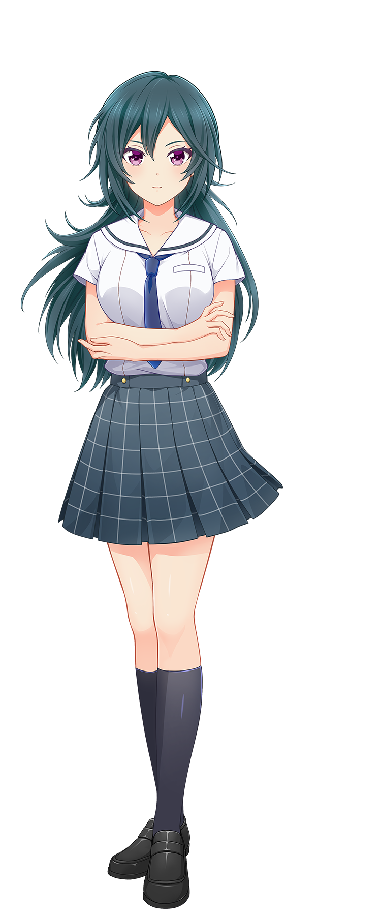 制服姿の柊 琴葉
