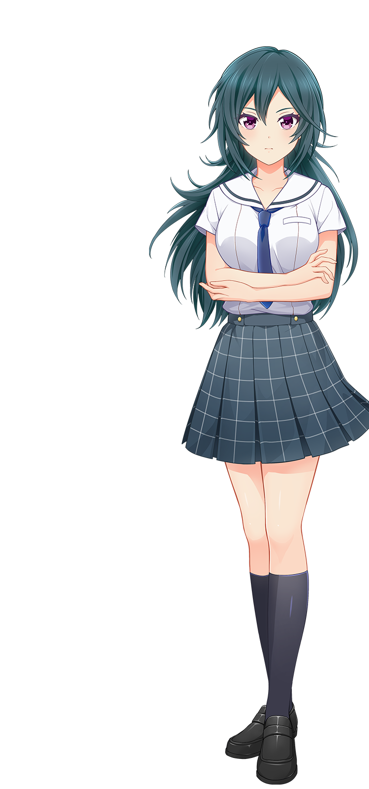 制服姿の柊 琴葉