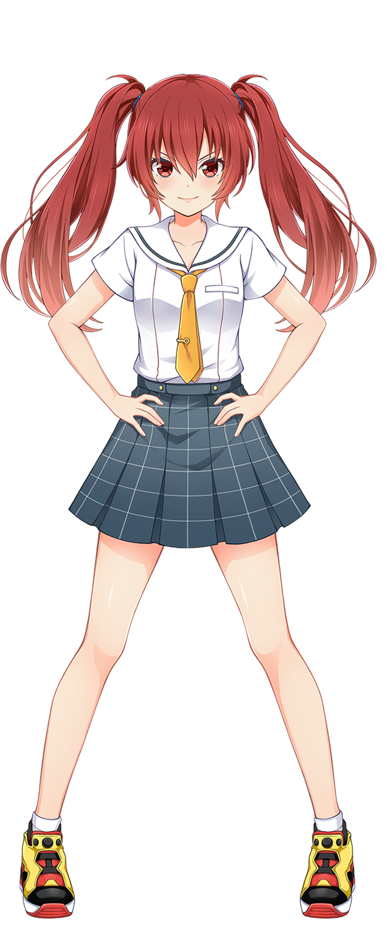 制服姿の我妻 天