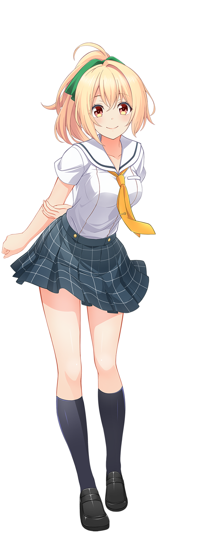 制服姿の小鳥遊 柚