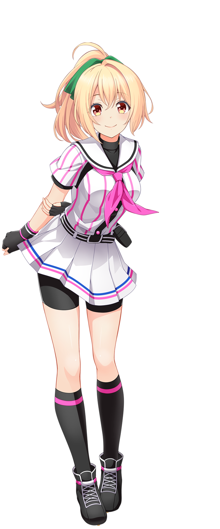 ユニフォーム姿の小鳥遊 柚