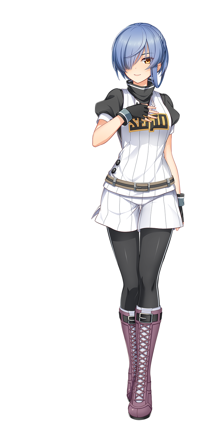 ユニフォーム姿の藤堂 たいら
