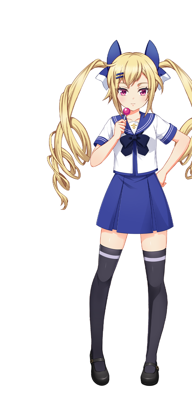 制服姿の高坂 椿