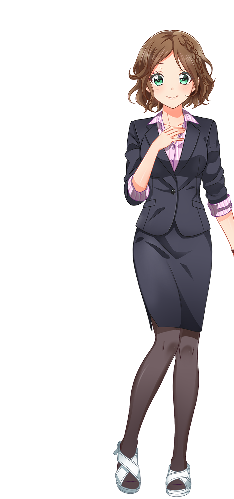 ユニフォーム姿の掛橋 桃子