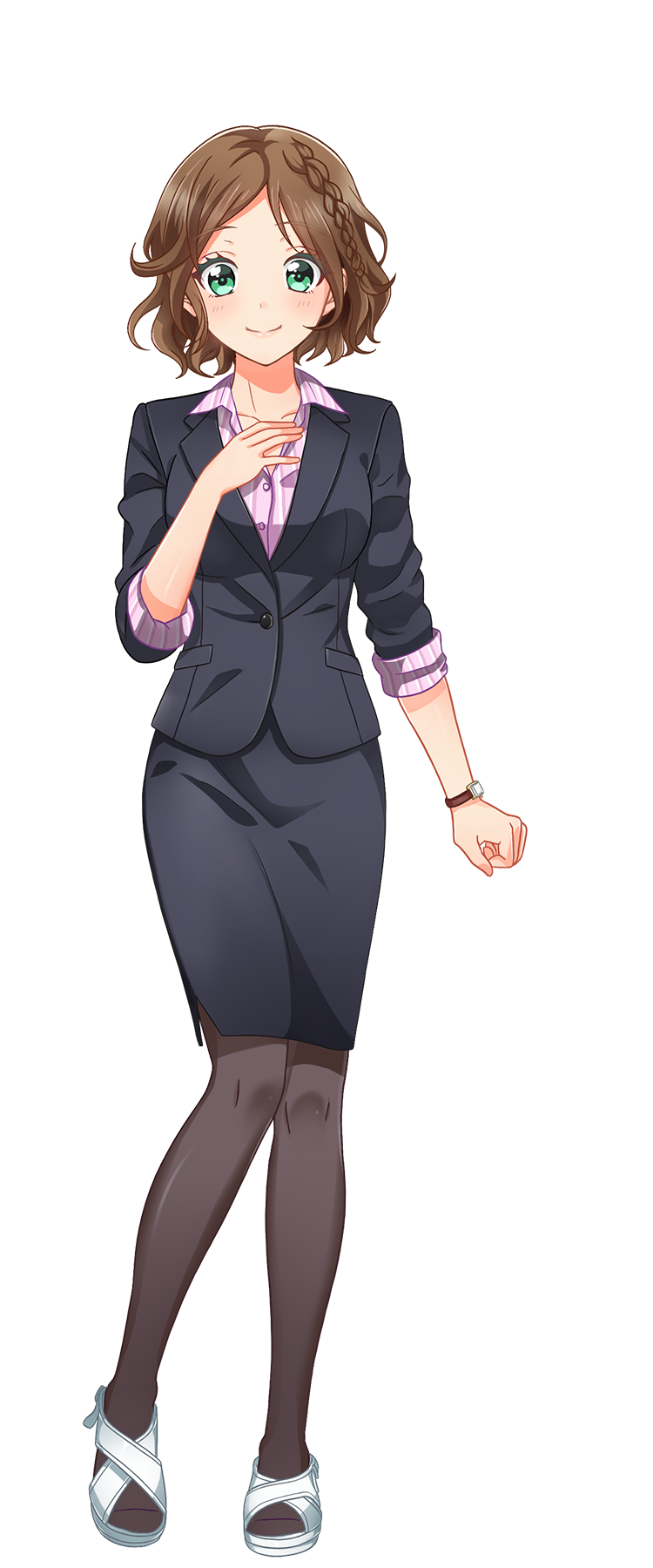 ユニフォーム姿の掛橋 桃子