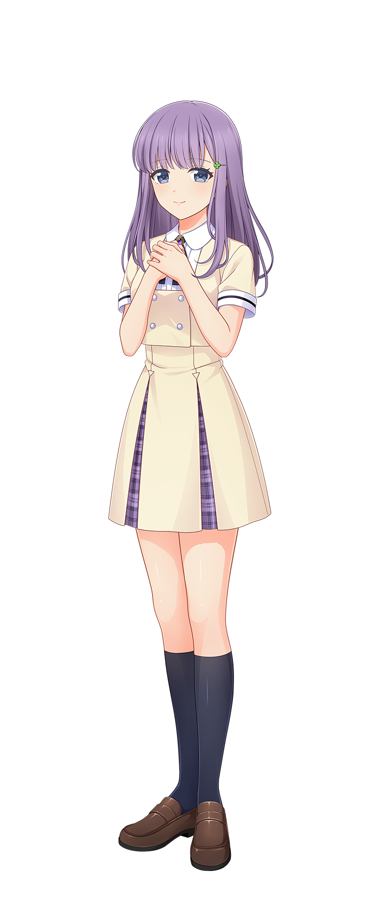 制服姿の樫野 亜沙