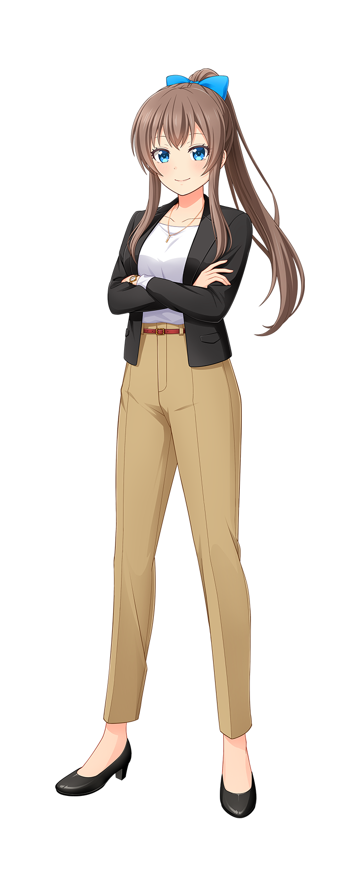 制服姿の椎名 じゅり