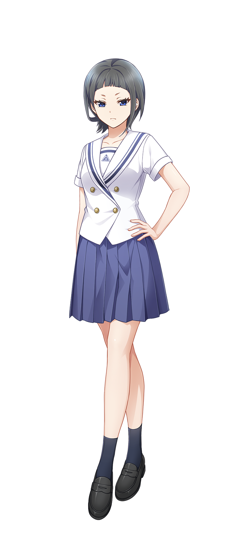 制服姿の光田 つばめ
