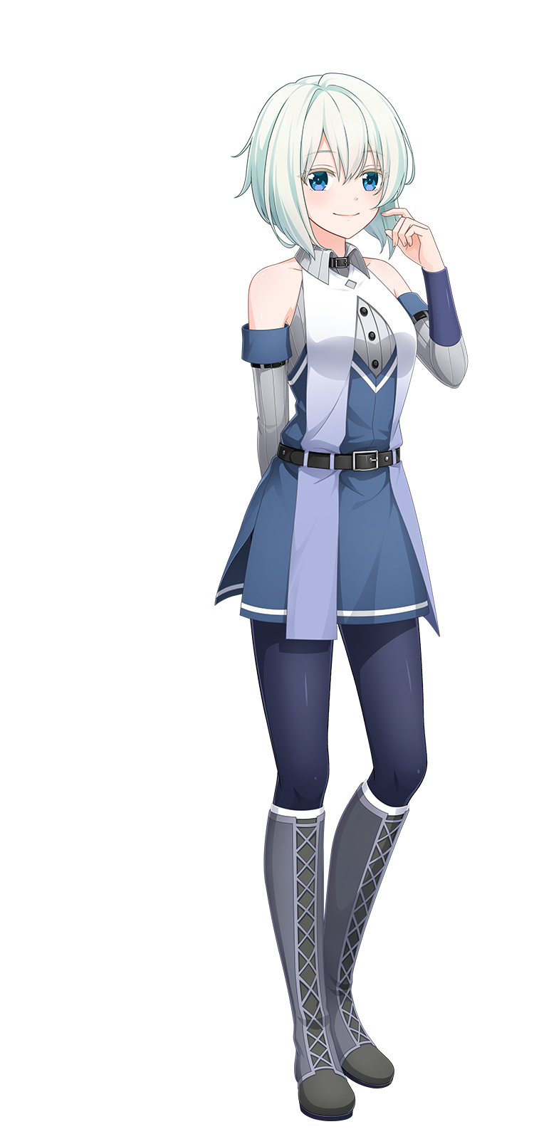 ユニフォーム姿の真白 玲