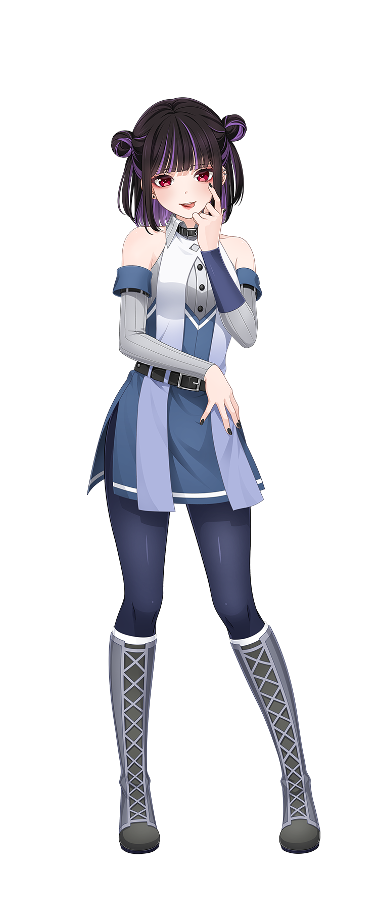 ユニフォーム姿の奈良 胡桃