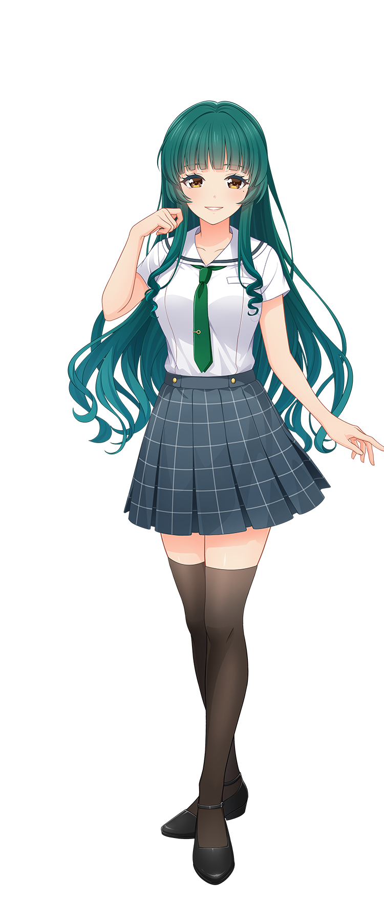制服姿の琴宮 千寿
