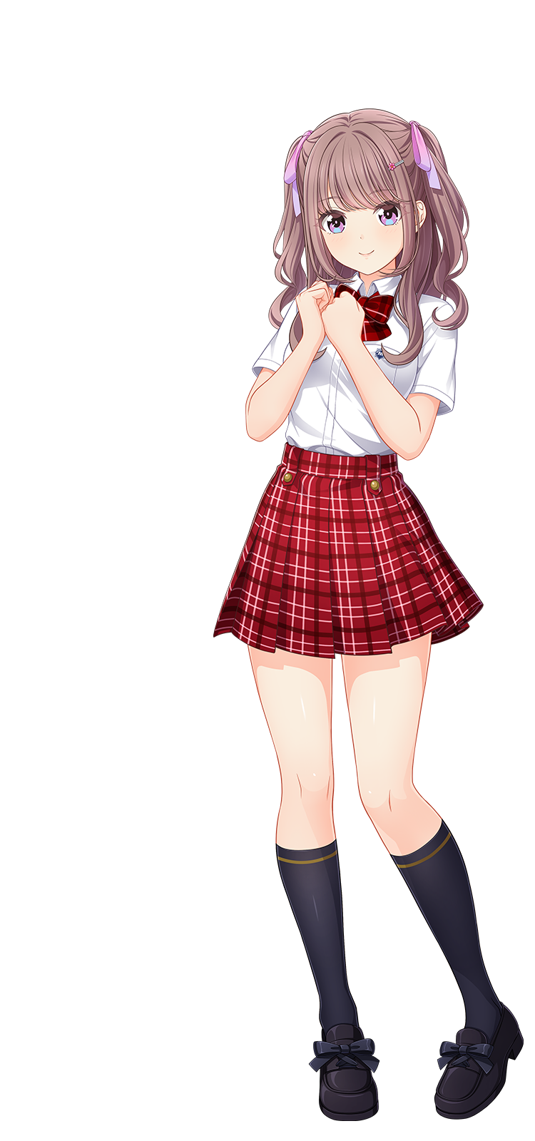 制服姿の今田 杏珠
